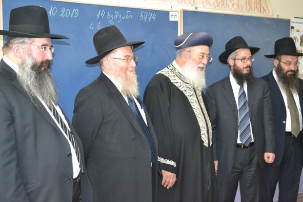 גיאורגיה: הראשל"צ הרב שלמה עמאר במסע חיזוק