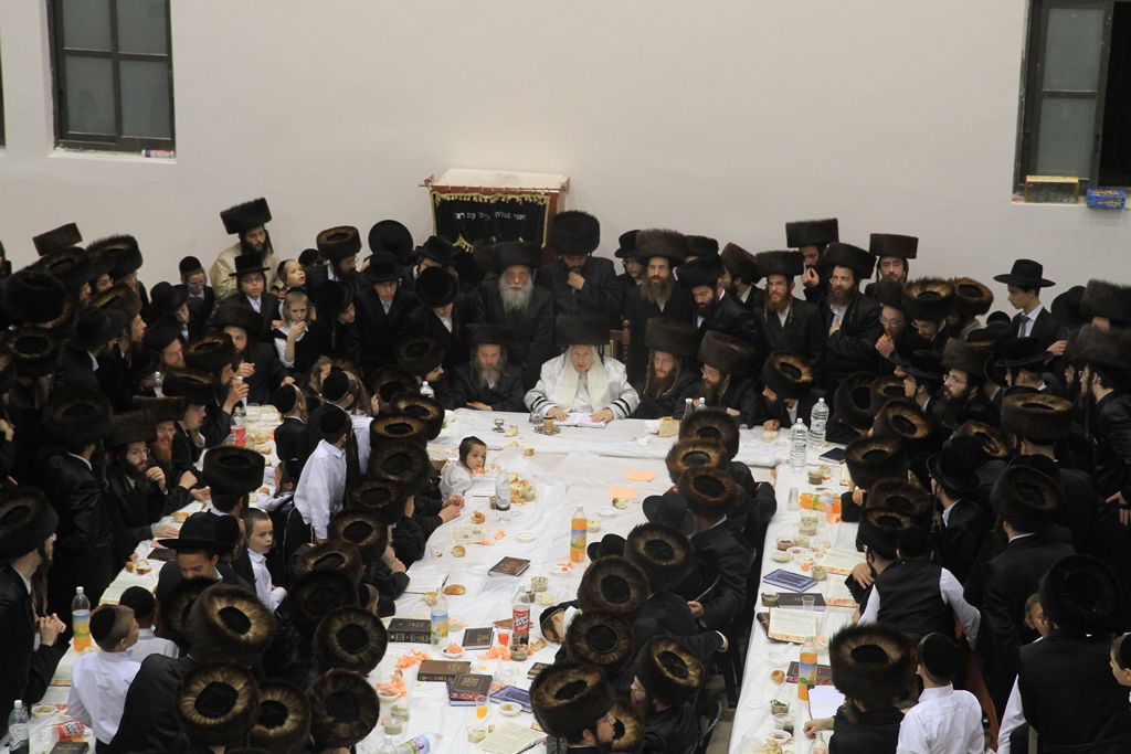 גלריה: הרבי מקאליב שבת בבית שמש