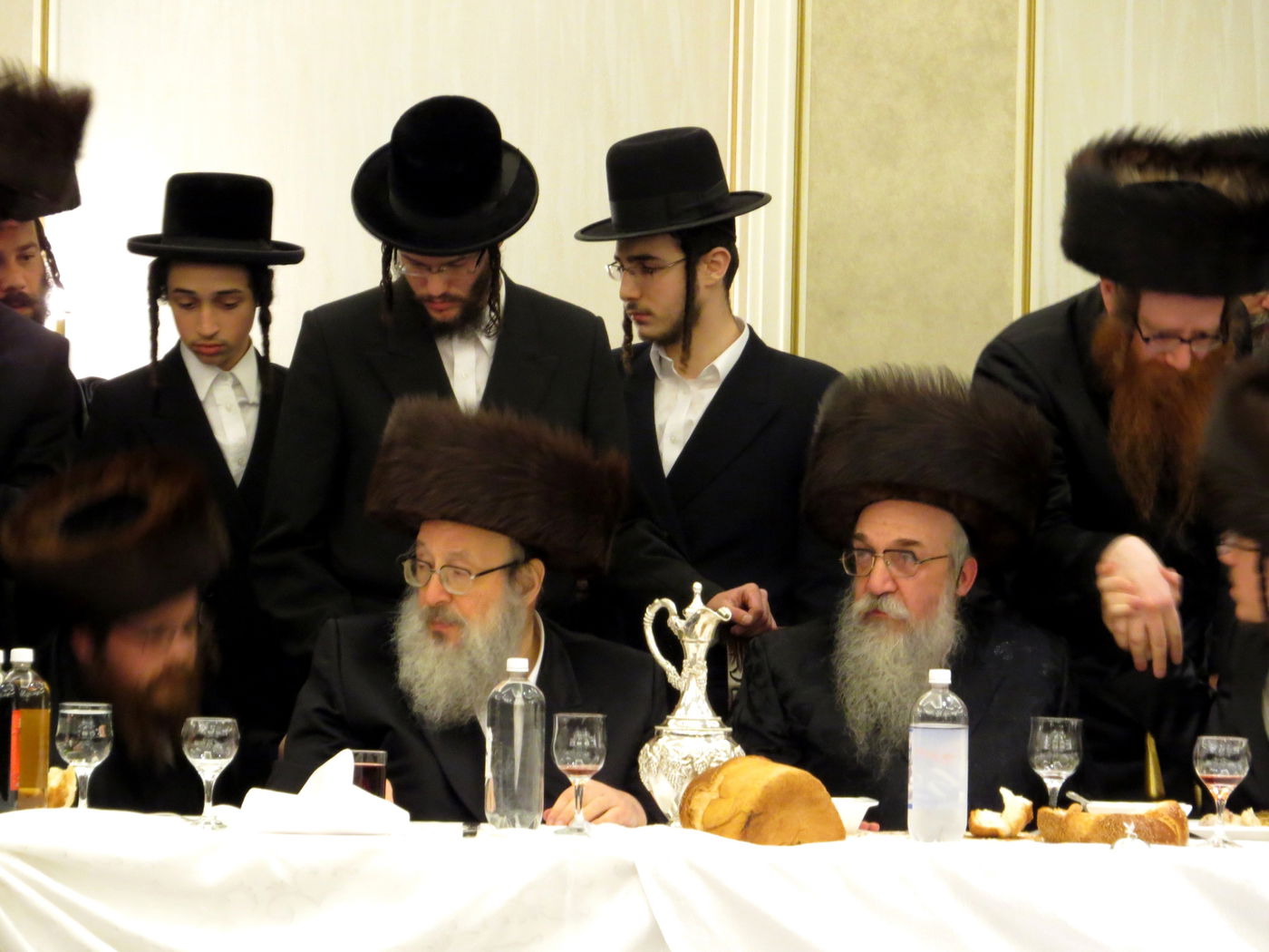 שבע ברכות לנכדי האדמו"רים מויז'ניץ ומסקווירא • גלריה