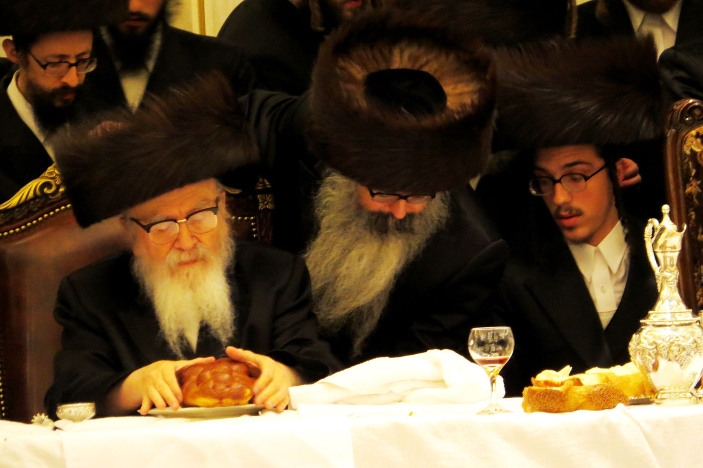 שבע ברכות לנכדי האדמו"רים מויז'ניץ ומסקווירא • גלריה