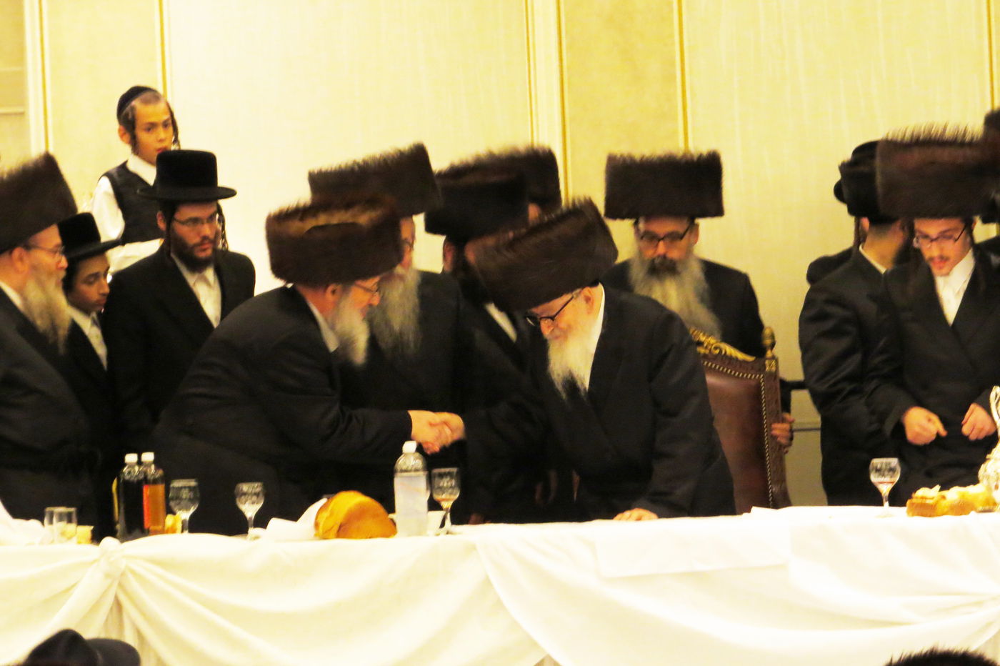 שבע ברכות לנכדי האדמו"רים מויז'ניץ ומסקווירא • גלריה