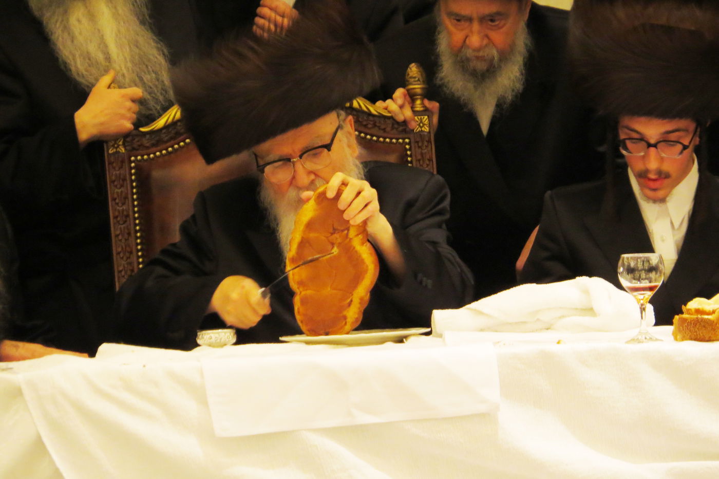 שבע ברכות לנכדי האדמו"רים מויז'ניץ ומסקווירא • גלריה