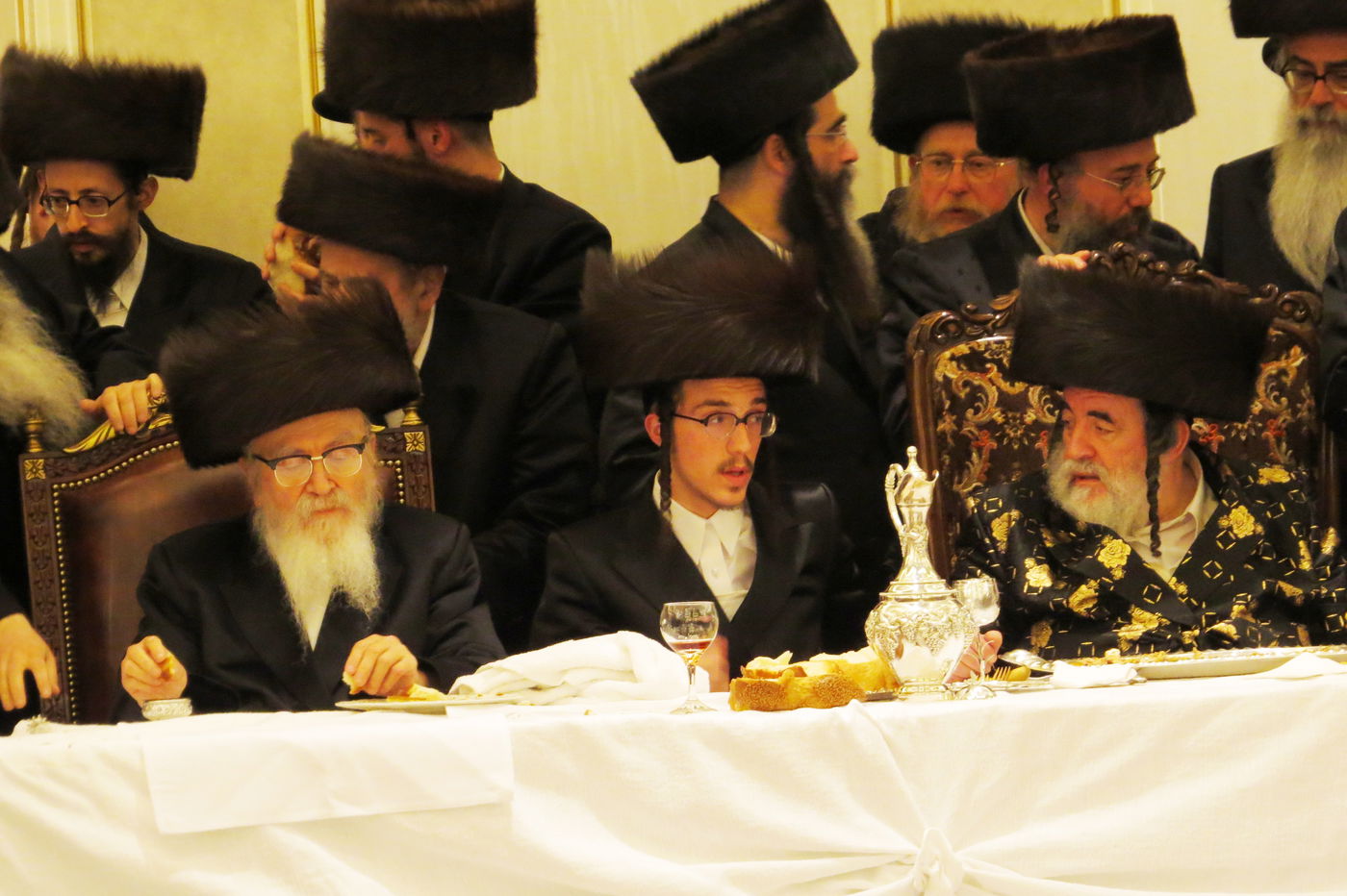 שבע ברכות לנכדי האדמו"רים מויז'ניץ ומסקווירא • גלריה