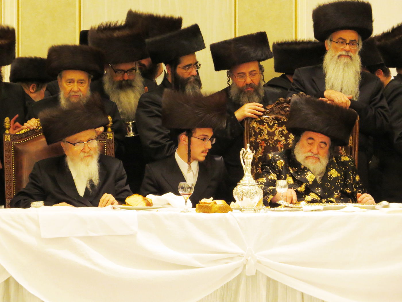 שבע ברכות לנכדי האדמו"רים מויז'ניץ ומסקווירא • גלריה