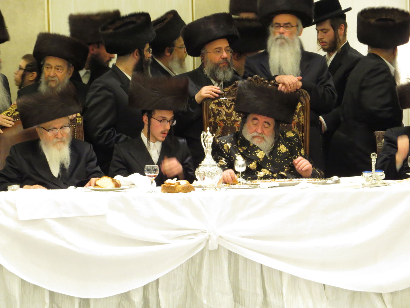 שבע ברכות לנכדי האדמו"רים מויז'ניץ ומסקווירא • גלריה