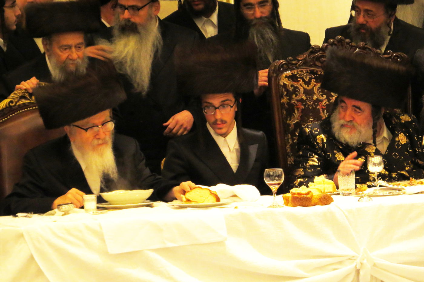 שבע ברכות לנכדי האדמו"רים מויז'ניץ ומסקווירא • גלריה