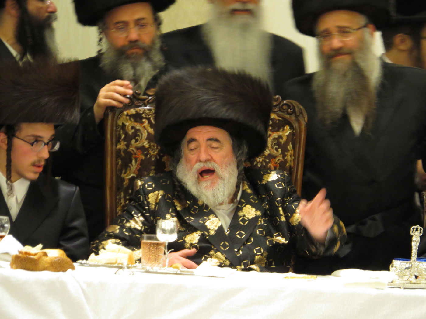 שבע ברכות לנכדי האדמו"רים מויז'ניץ ומסקווירא • גלריה