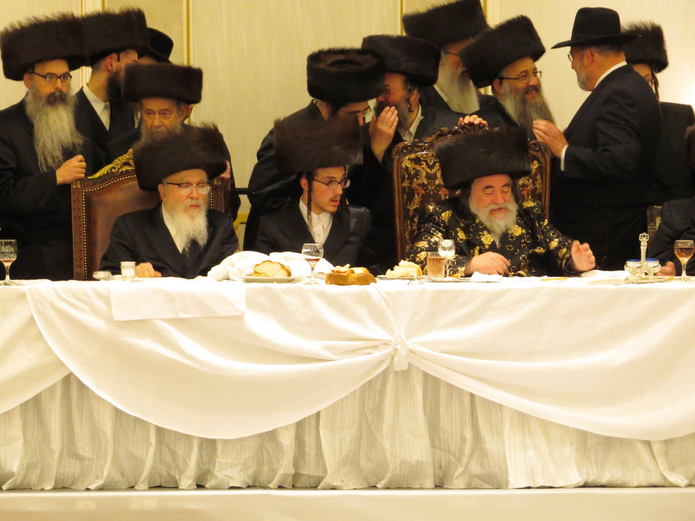 שבע ברכות לנכדי האדמו"רים מויז'ניץ ומסקווירא • גלריה