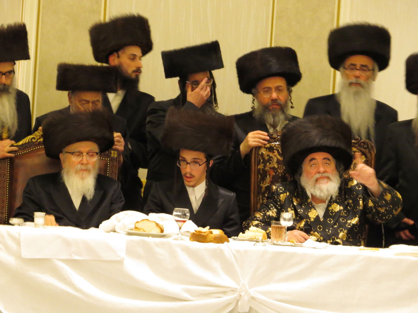 שבע ברכות לנכדי האדמו"רים מויז'ניץ ומסקווירא • גלריה