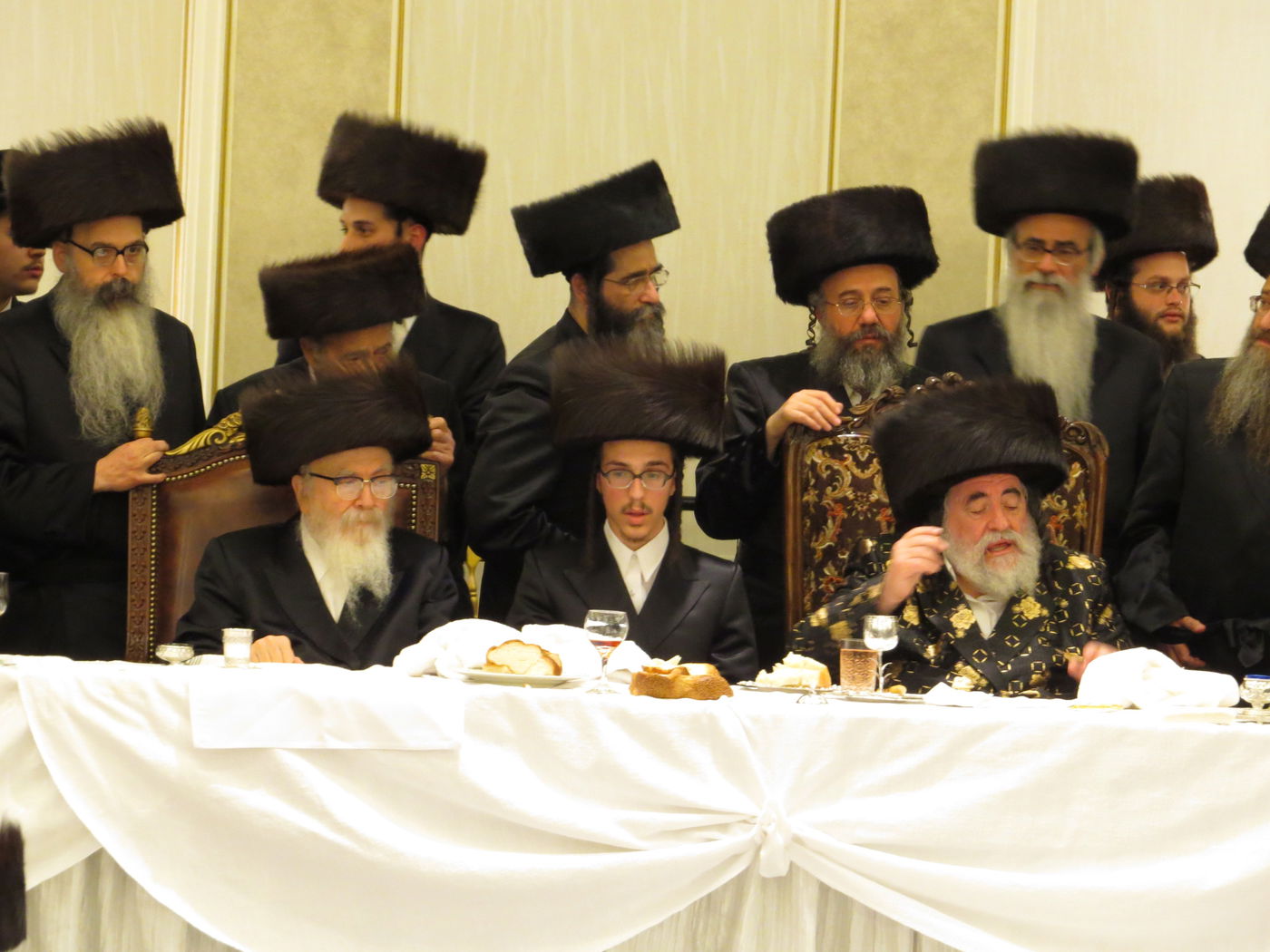 שבע ברכות לנכדי האדמו"רים מויז'ניץ ומסקווירא • גלריה