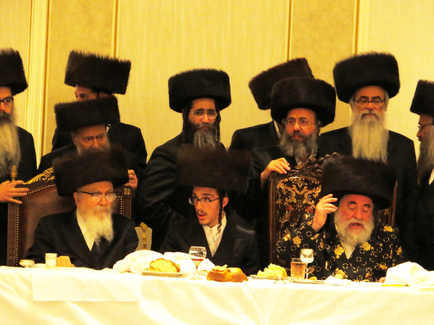 שבע ברכות לנכדי האדמו"רים מויז'ניץ ומסקווירא • גלריה