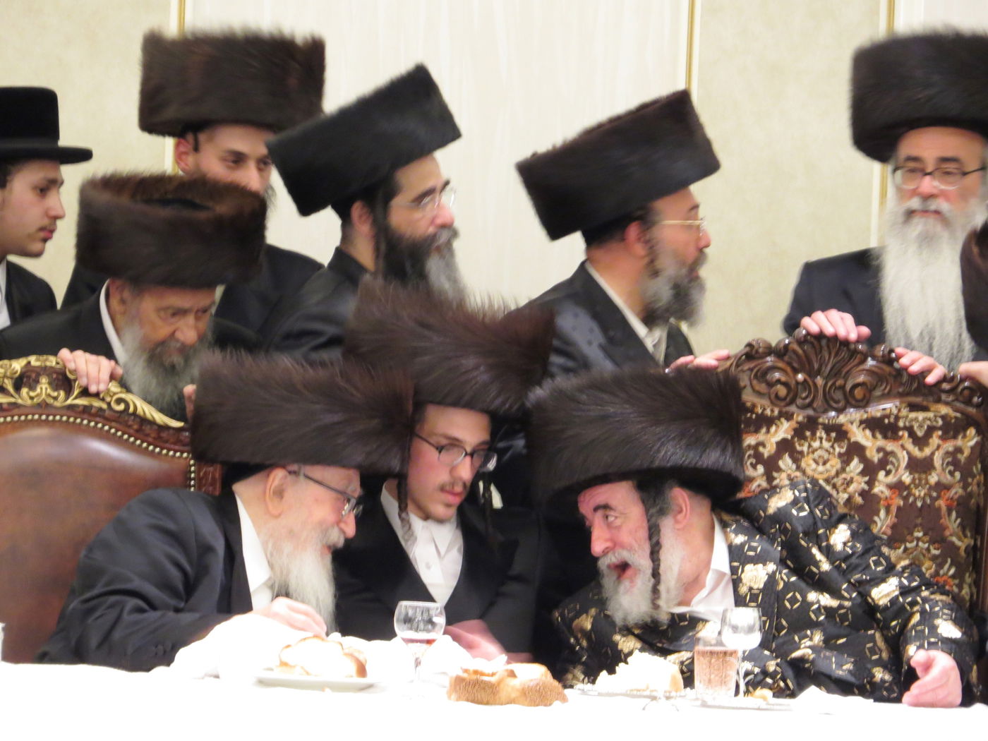 שבע ברכות לנכדי האדמו"רים מויז'ניץ ומסקווירא • גלריה