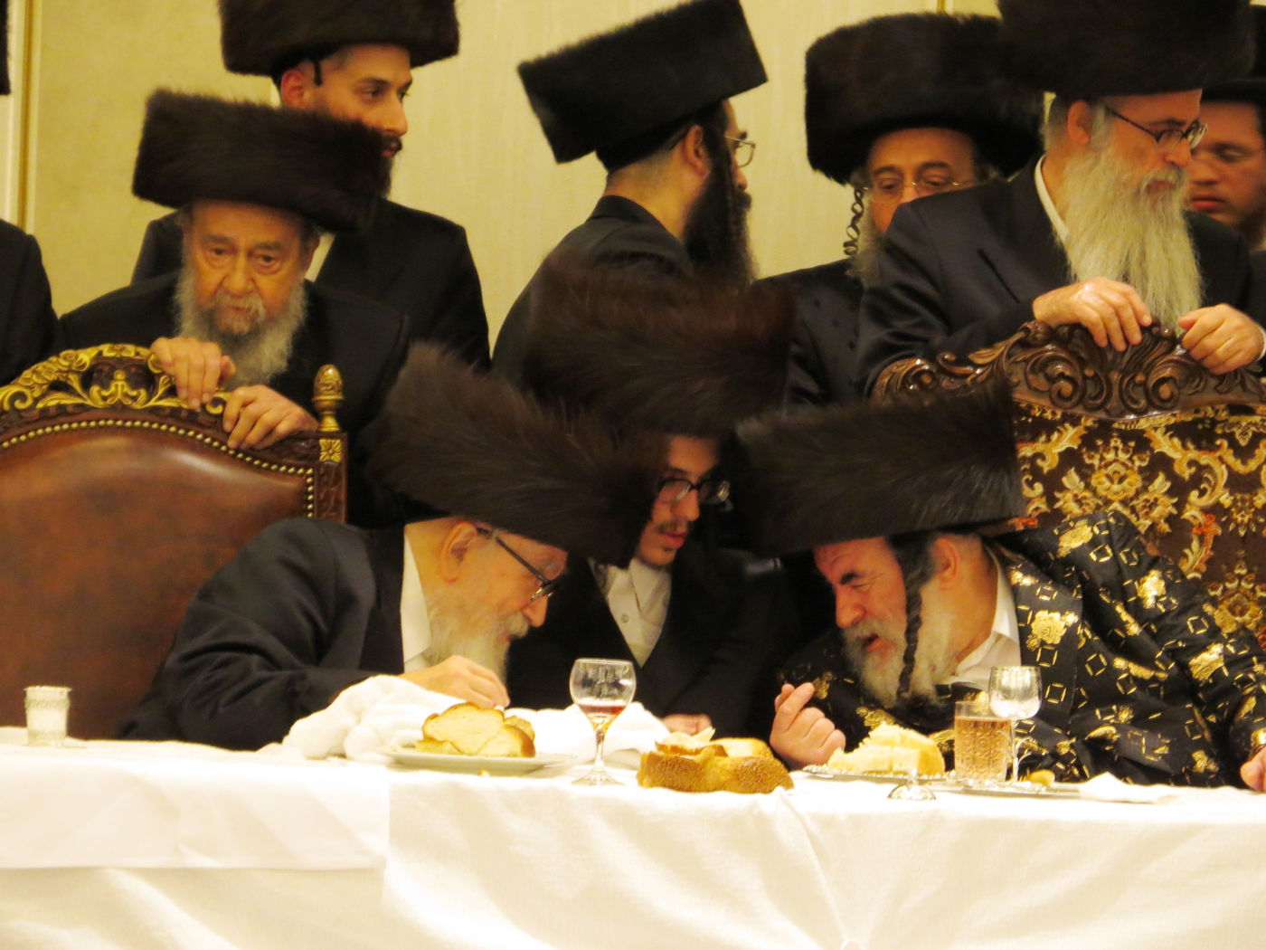 שבע ברכות לנכדי האדמו"רים מויז'ניץ ומסקווירא • גלריה