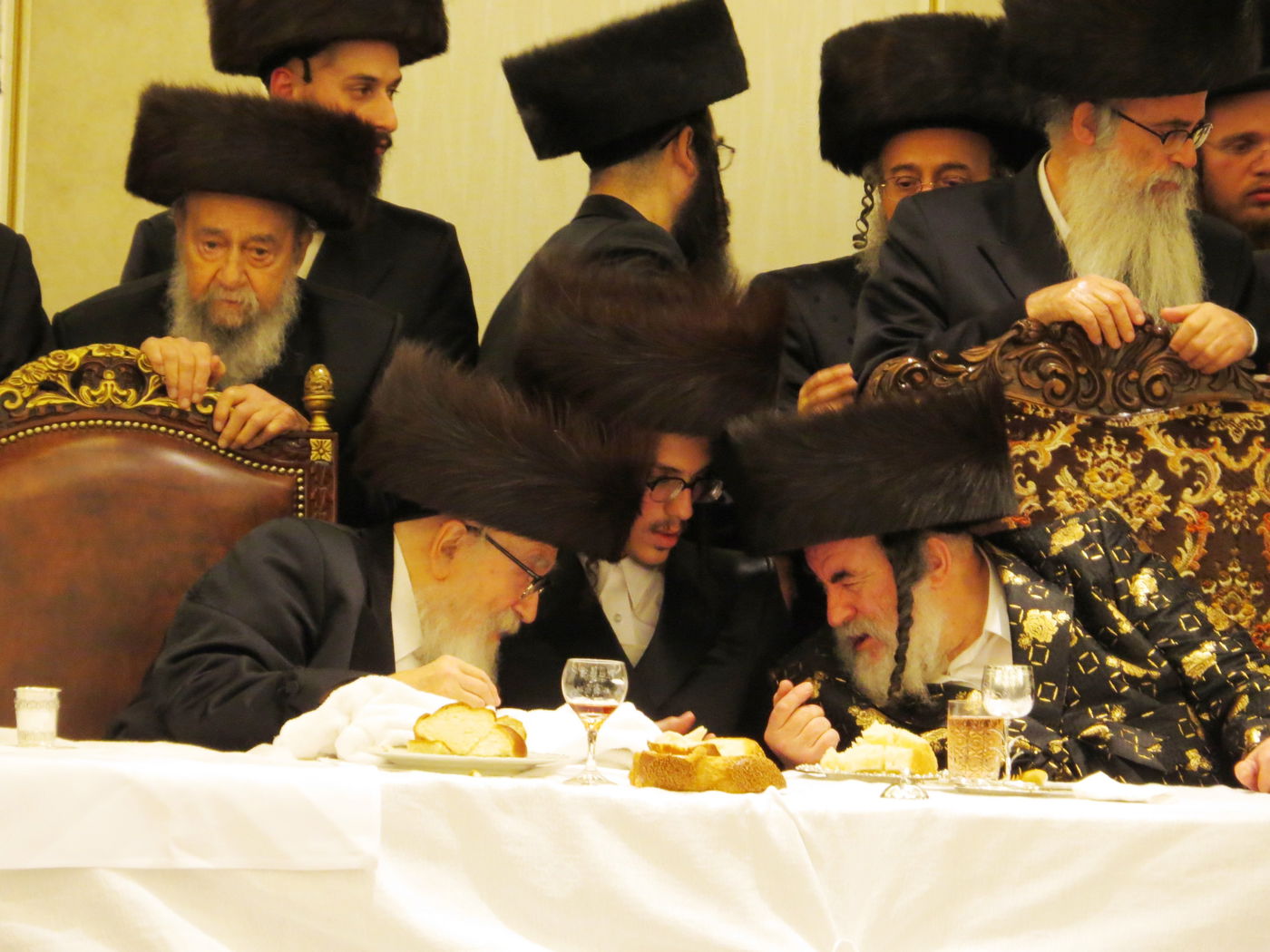 שבע ברכות לנכדי האדמו"רים מויז'ניץ ומסקווירא • גלריה