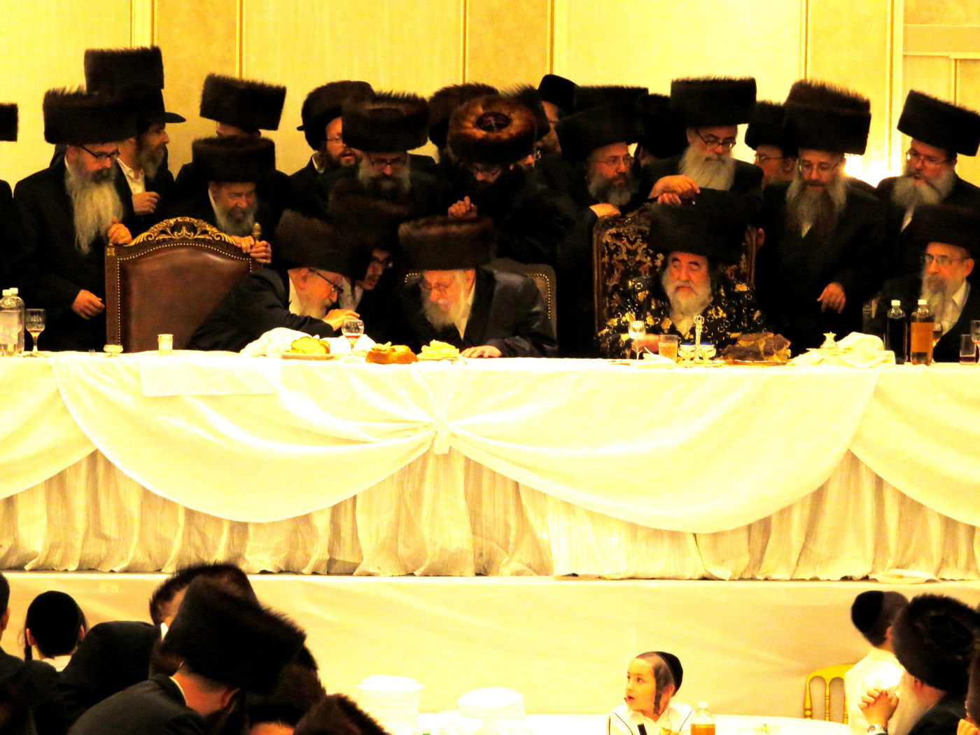 שבע ברכות לנכדי האדמו"רים מויז'ניץ ומסקווירא • גלריה