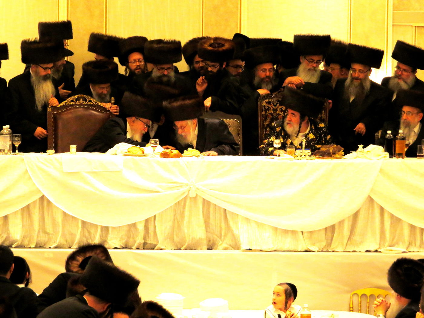 שבע ברכות לנכדי האדמו"רים מויז'ניץ ומסקווירא • גלריה