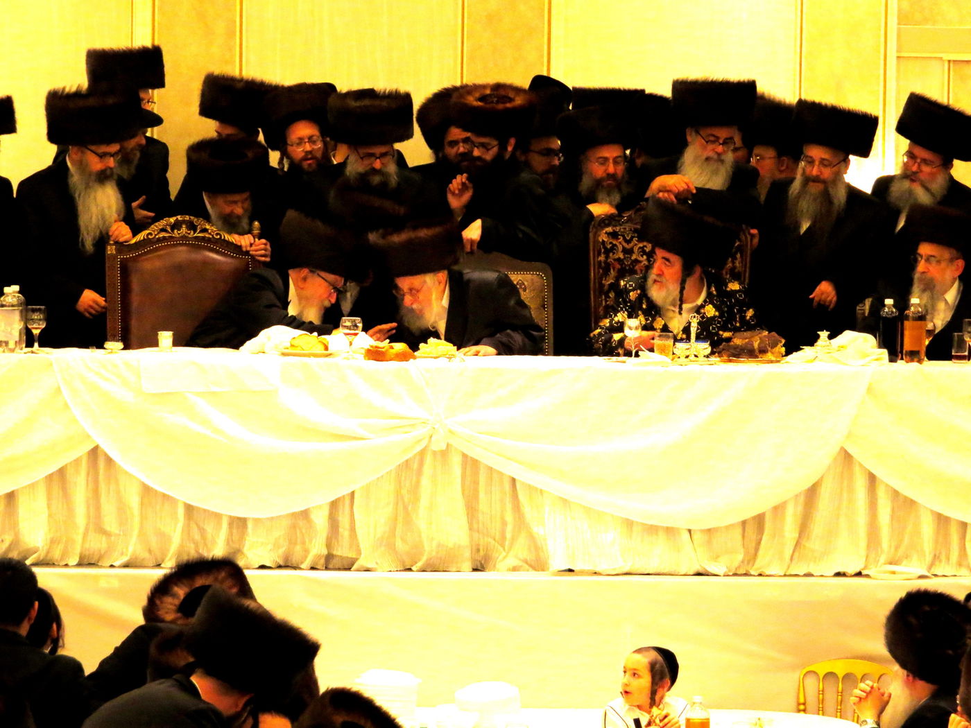 שבע ברכות לנכדי האדמו"רים מויז'ניץ ומסקווירא • גלריה