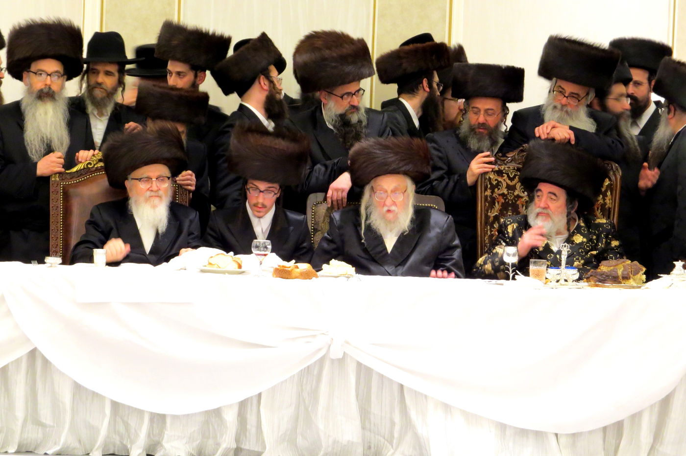 שבע ברכות לנכדי האדמו"רים מויז'ניץ ומסקווירא • גלריה