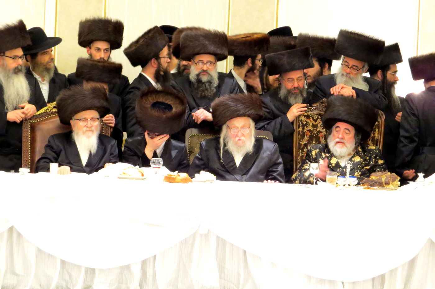 שבע ברכות לנכדי האדמו"רים מויז'ניץ ומסקווירא • גלריה