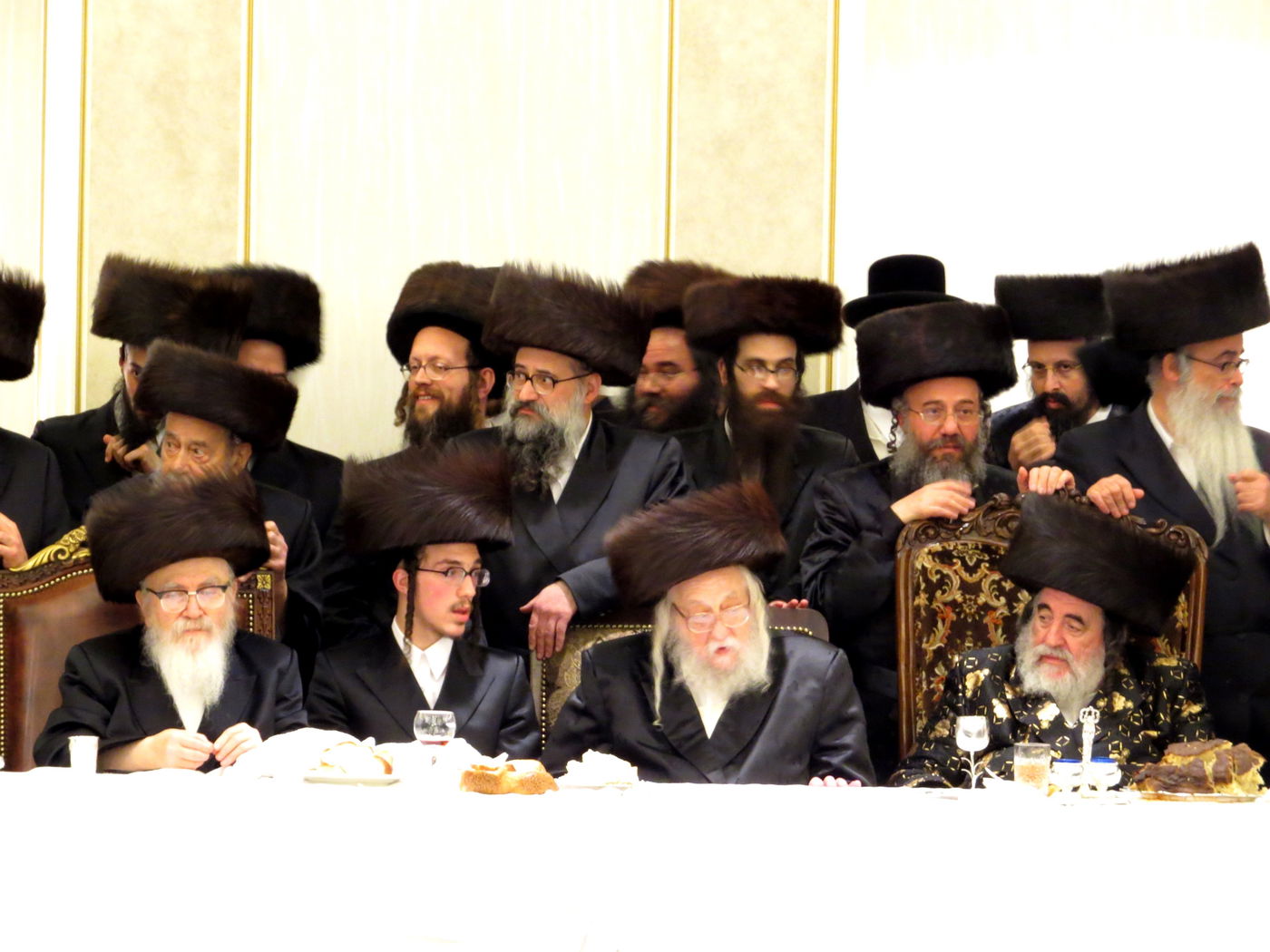 שבע ברכות לנכדי האדמו"רים מויז'ניץ ומסקווירא • גלריה