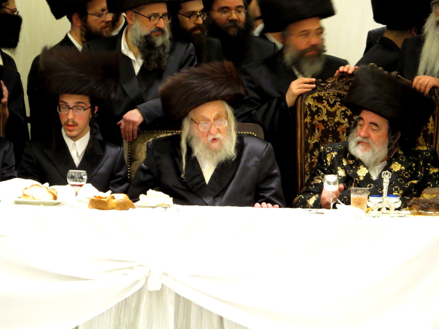 שבע ברכות לנכדי האדמו"רים מויז'ניץ ומסקווירא • גלריה