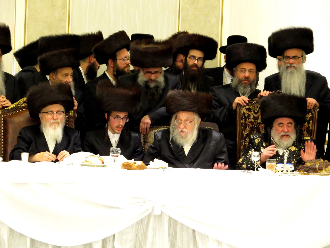 שבע ברכות לנכדי האדמו"רים מויז'ניץ ומסקווירא • גלריה