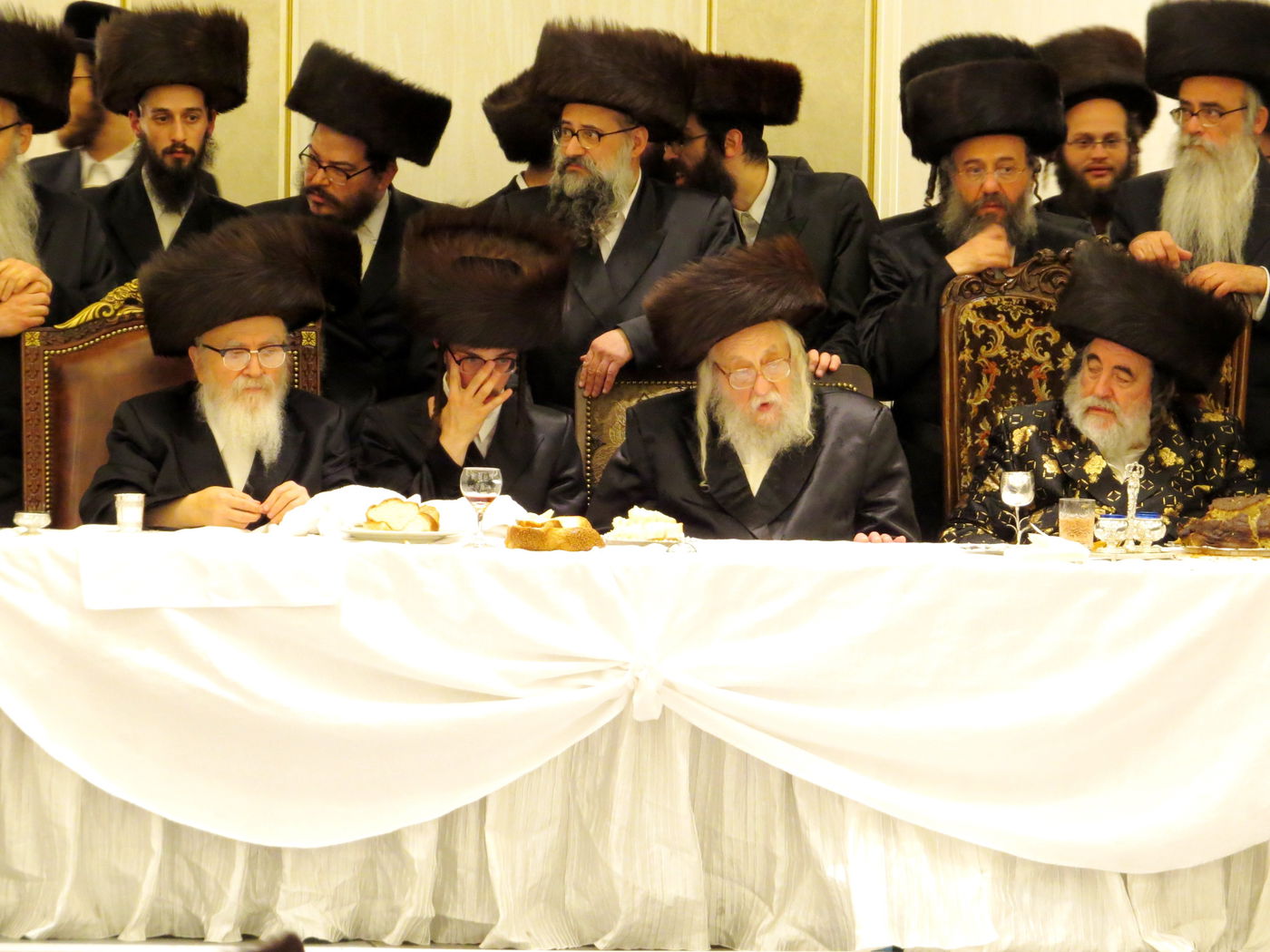 שבע ברכות לנכדי האדמו"רים מויז'ניץ ומסקווירא • גלריה