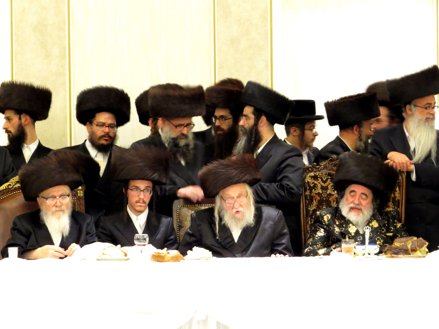 שבע ברכות לנכדי האדמו"רים מויז'ניץ ומסקווירא • גלריה