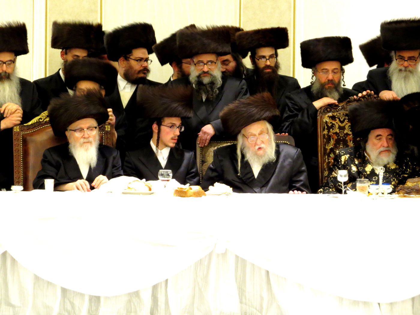 שבע ברכות לנכדי האדמו"רים מויז'ניץ ומסקווירא • גלריה