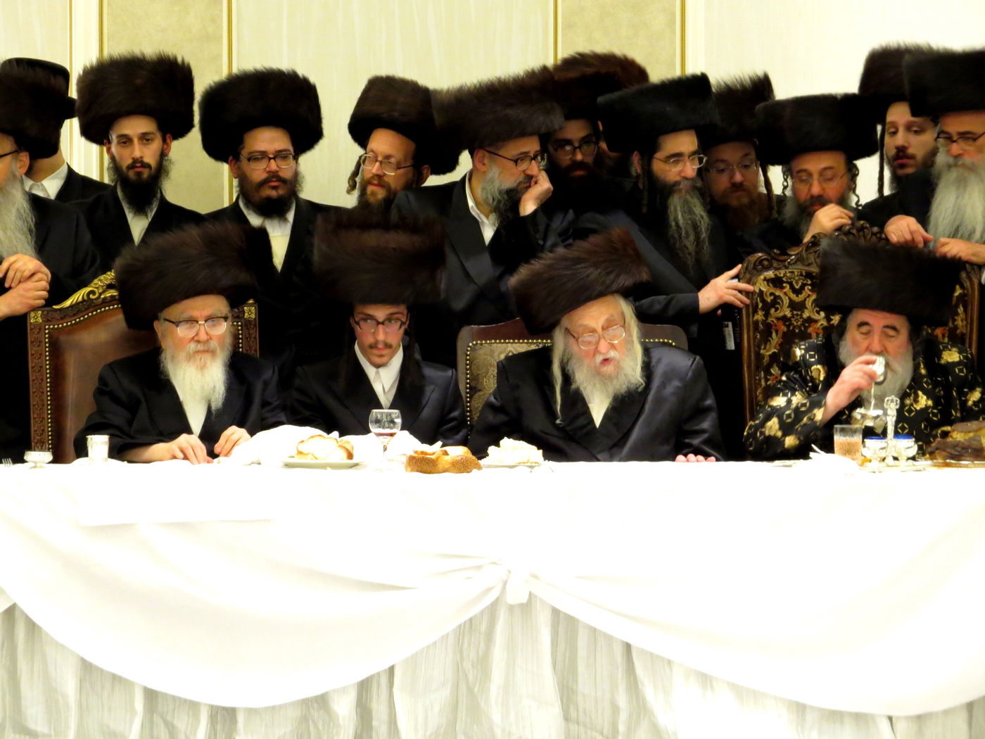 שבע ברכות לנכדי האדמו"רים מויז'ניץ ומסקווירא • גלריה