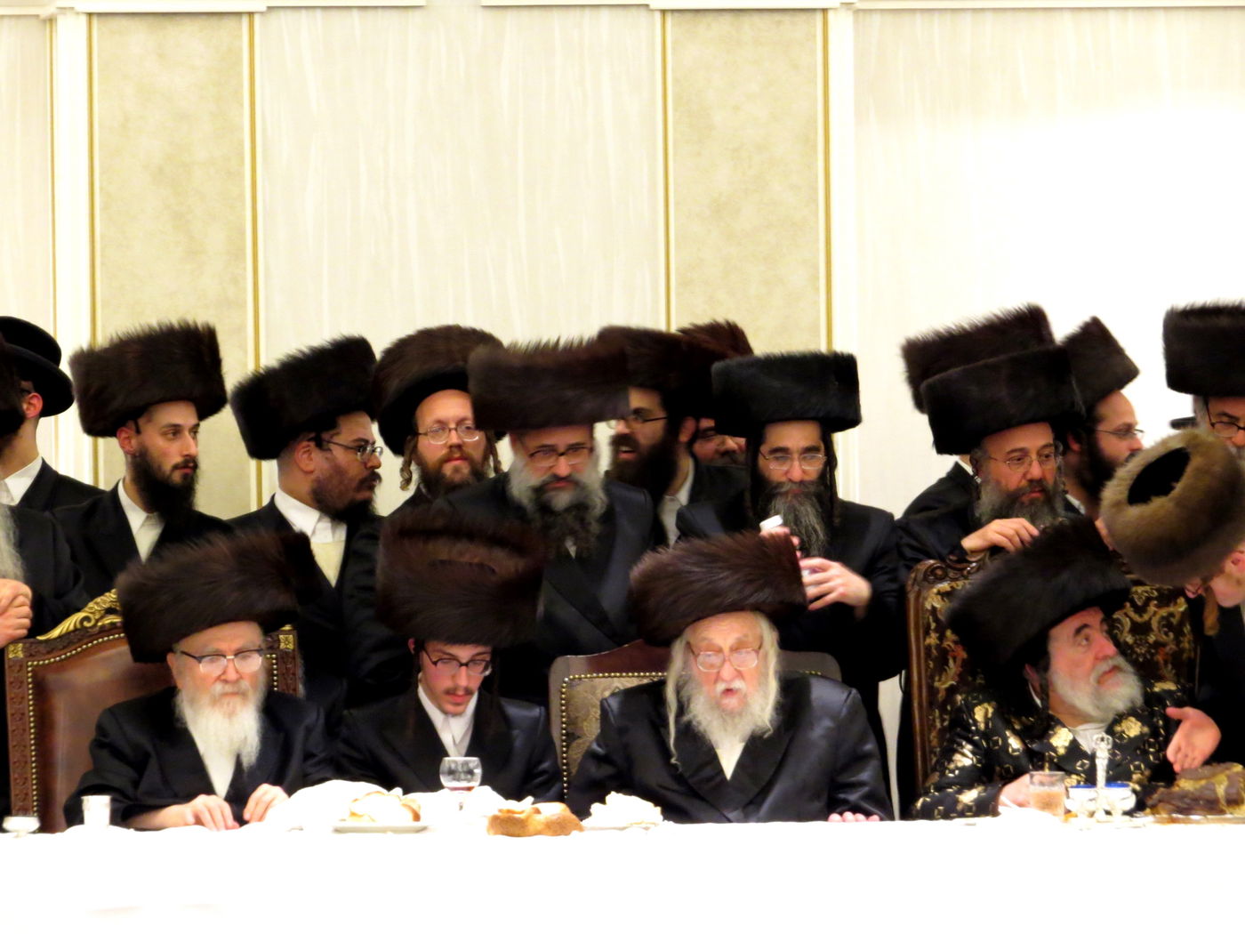 שבע ברכות לנכדי האדמו"רים מויז'ניץ ומסקווירא • גלריה