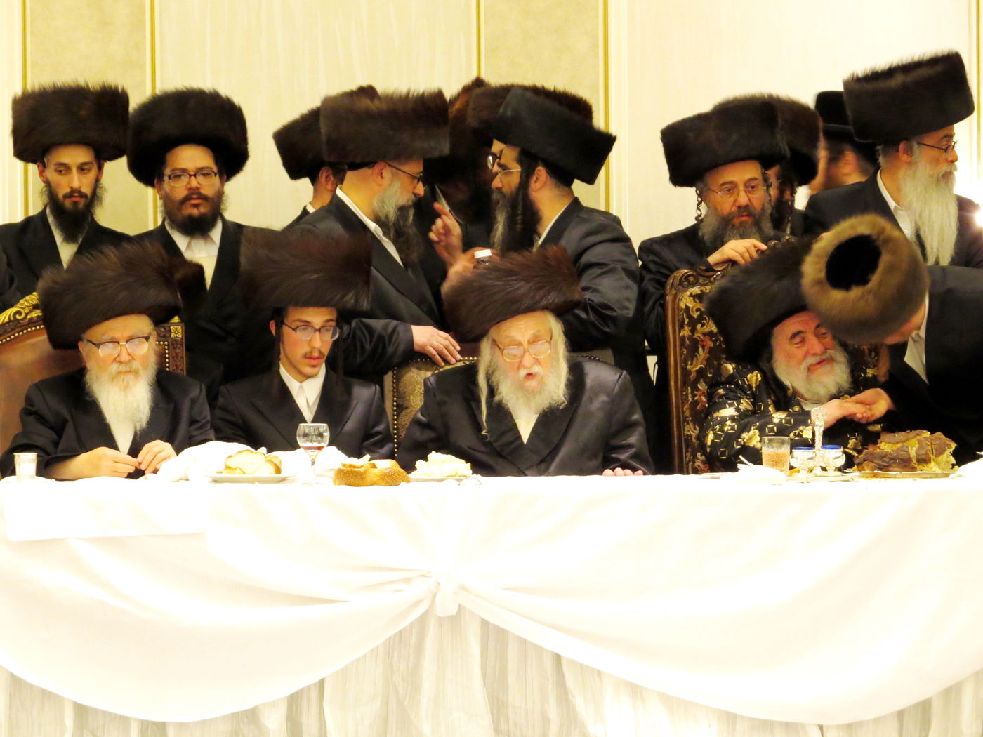 שבע ברכות לנכדי האדמו"רים מויז'ניץ ומסקווירא • גלריה