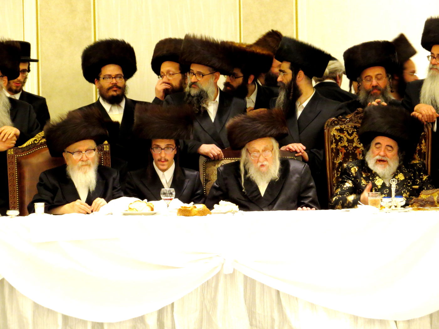 שבע ברכות לנכדי האדמו"רים מויז'ניץ ומסקווירא • גלריה