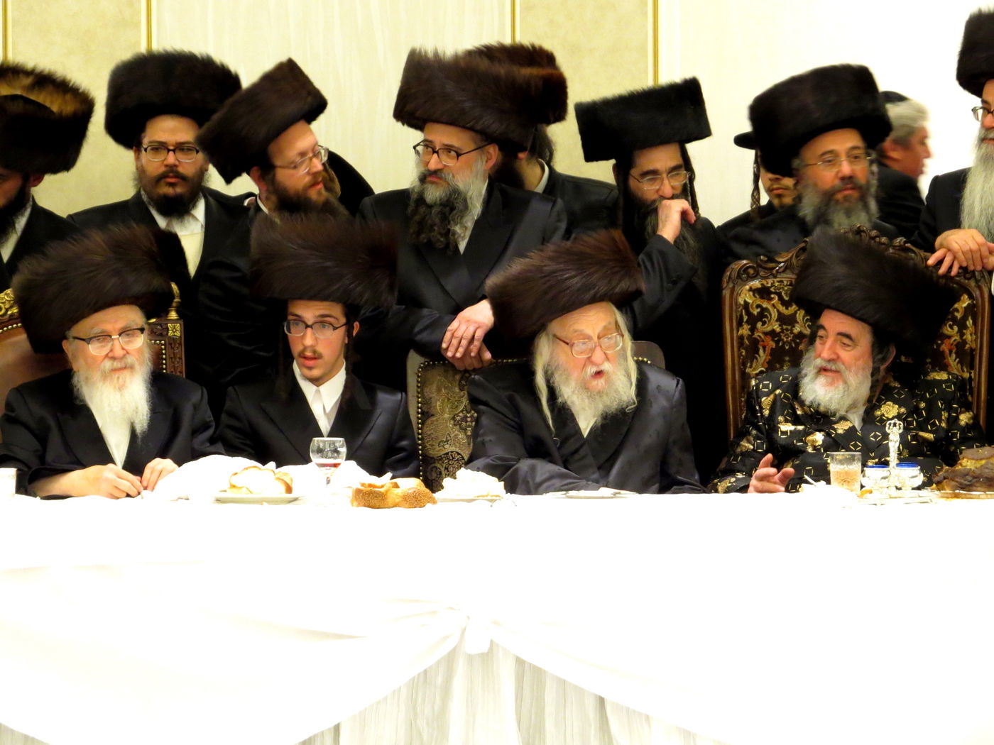 שבע ברכות לנכדי האדמו"רים מויז'ניץ ומסקווירא • גלריה