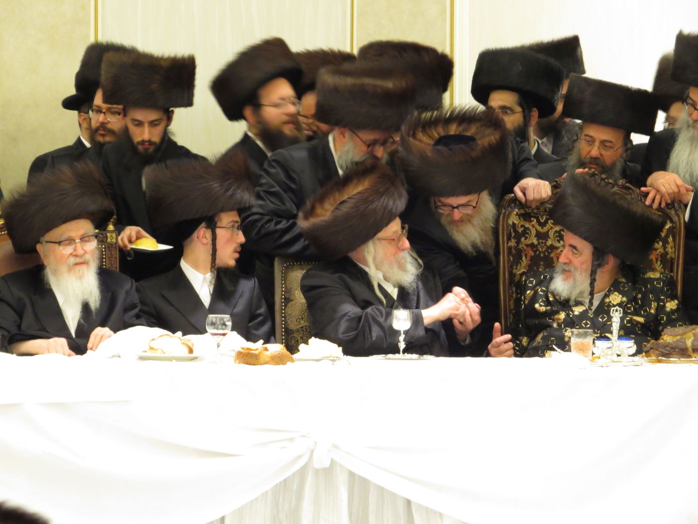 שבע ברכות לנכדי האדמו"רים מויז'ניץ ומסקווירא • גלריה