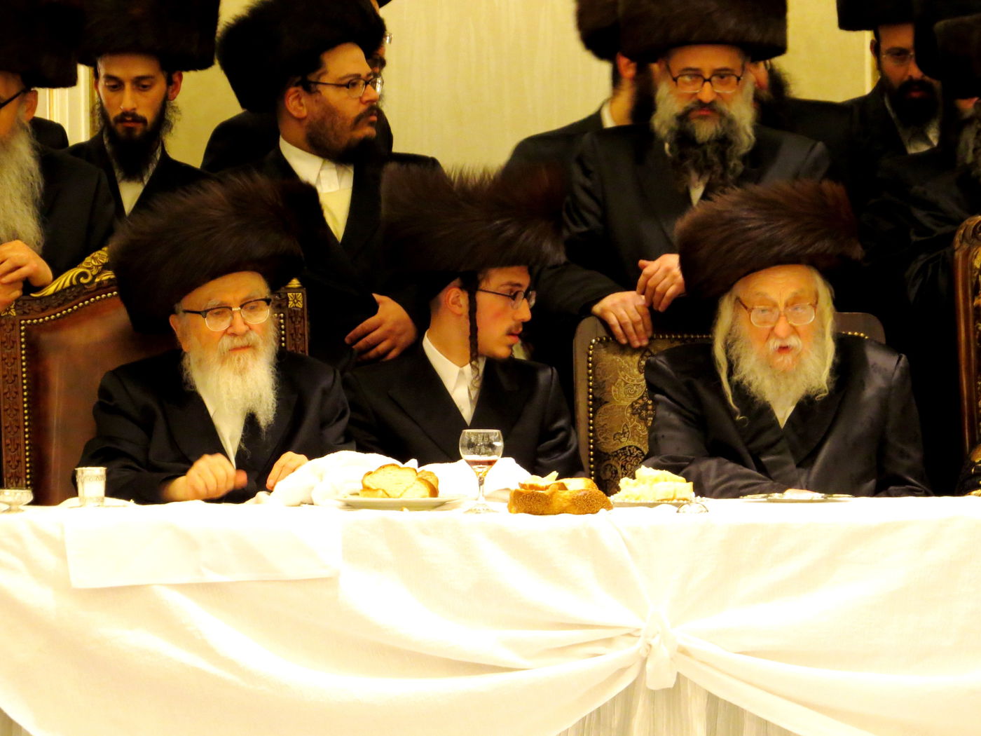 שבע ברכות לנכדי האדמו"רים מויז'ניץ ומסקווירא • גלריה