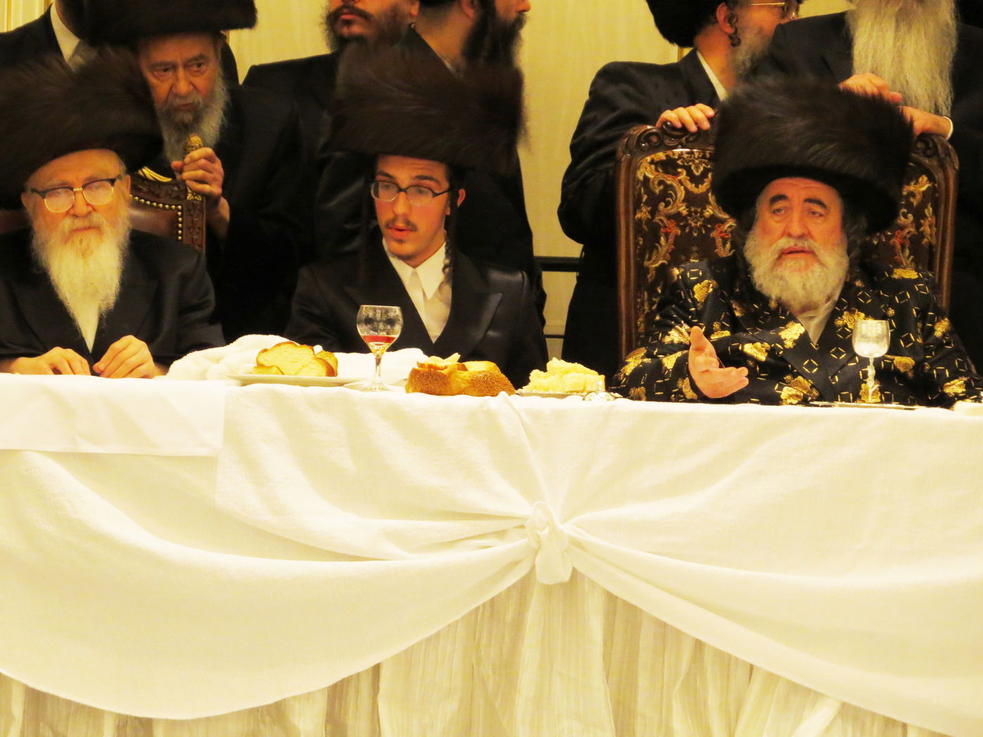 שבע ברכות לנכדי האדמו"רים מויז'ניץ ומסקווירא • גלריה