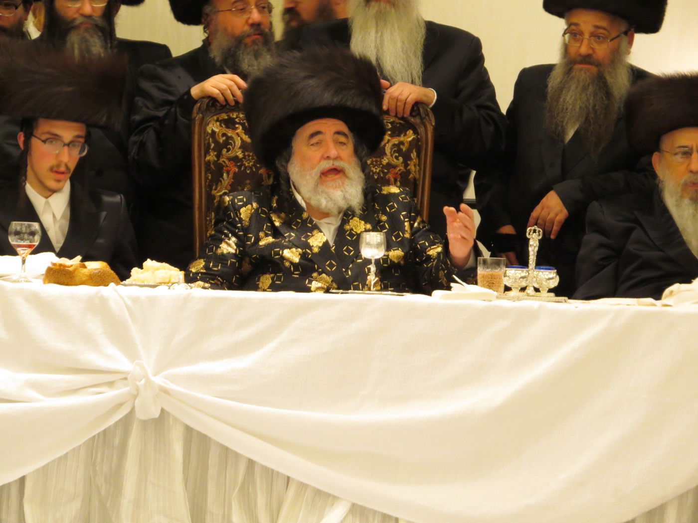 שבע ברכות לנכדי האדמו"רים מויז'ניץ ומסקווירא • גלריה