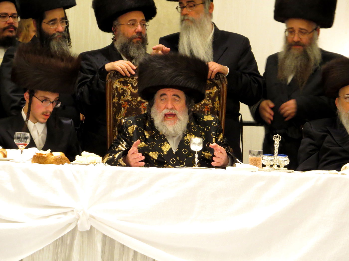 שבע ברכות לנכדי האדמו"רים מויז'ניץ ומסקווירא • גלריה