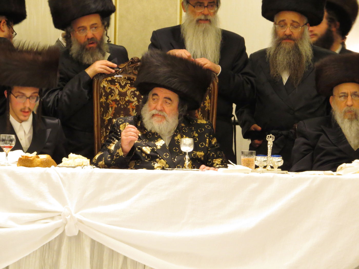 שבע ברכות לנכדי האדמו"רים מויז'ניץ ומסקווירא • גלריה