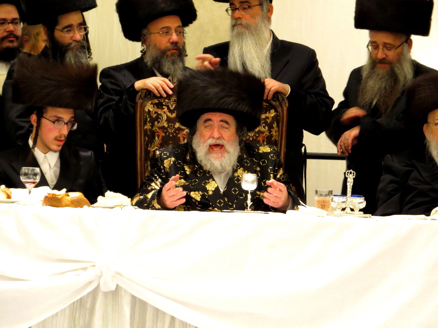 שבע ברכות לנכדי האדמו"רים מויז'ניץ ומסקווירא • גלריה