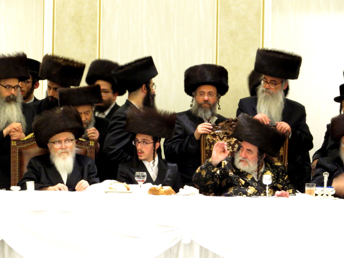 שבע ברכות לנכדי האדמו"רים מויז'ניץ ומסקווירא • גלריה