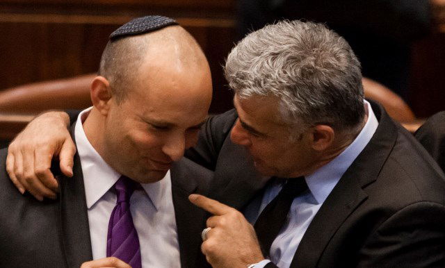 הברית המחודשת. לפיד ובנט