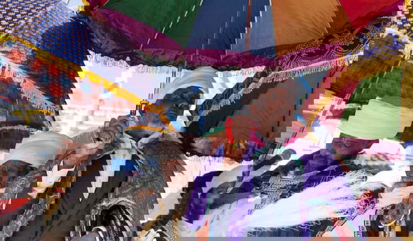 חג הסיגד: אלפים מיוצאי אתיופיה התפללו ב'ארמון הנציב'