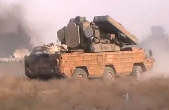 טילי SA-8 בסוריה