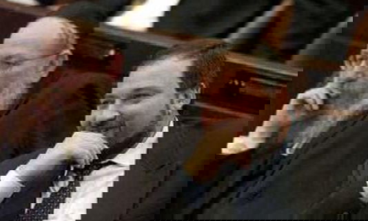 אביגדור ליברמן ויעקב ליצמן בימים טובים יותר