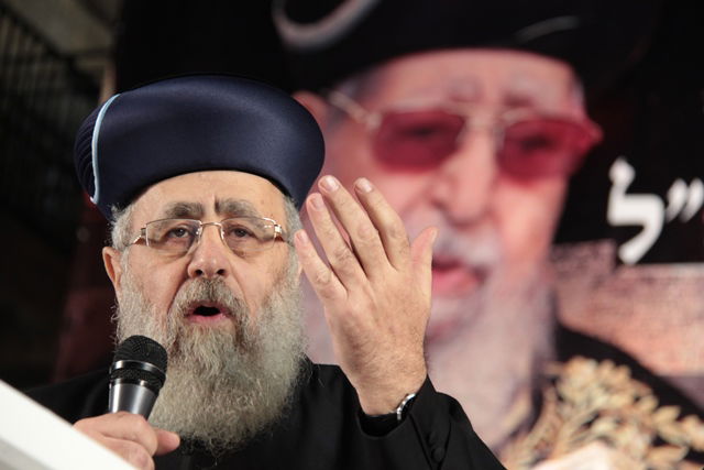 אלפים בעצרת השלושים לפטירת מרן הגר"ע יוסף