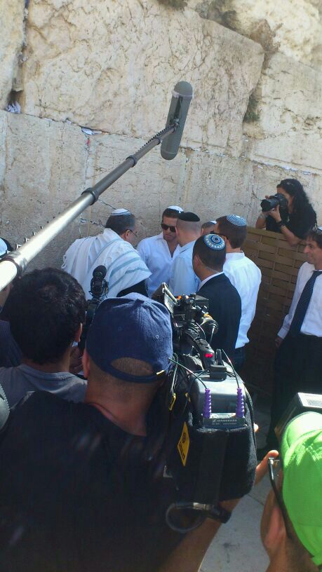 לאחר הזיכוי: אביגדור ליברמן התפלל בכותל