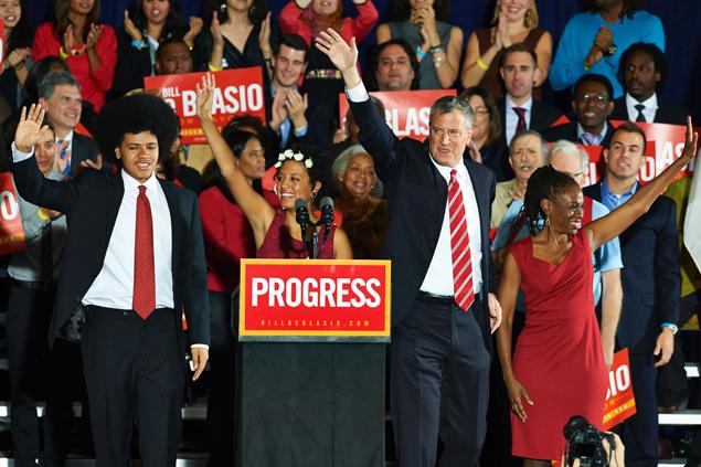 מהפך בניו יורק בתמיכת החרדים: ביל דה בלאזיו ניצח