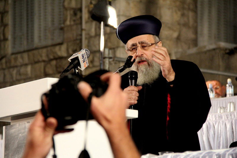 שלושים לפטירת מרן הרב עובדיה • העצרת בוידאו